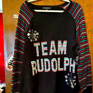 BNWT- Team Rudolph Sweater 2XL